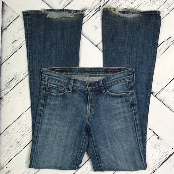 CITIZENS OF HUMANITY Ingrid Low Waist Flare Jeans - Picture 4 of 15